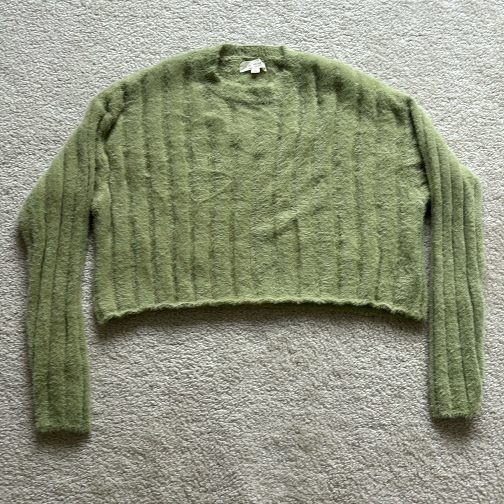 LA Hearts by Pacsun Women’s Green Soft Sweater